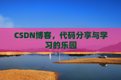 CSDN博客，代码分享与学习的乐园